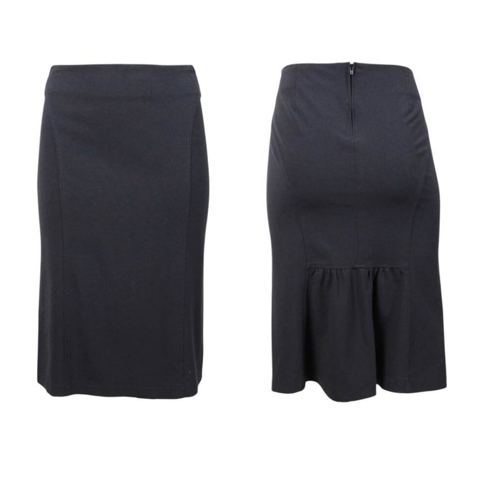 Sirens Contour Pencil Midi Skirt